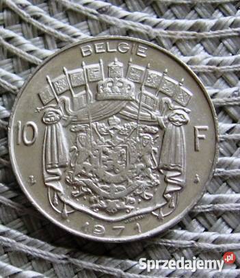 Belgie 10 Frank 1971r