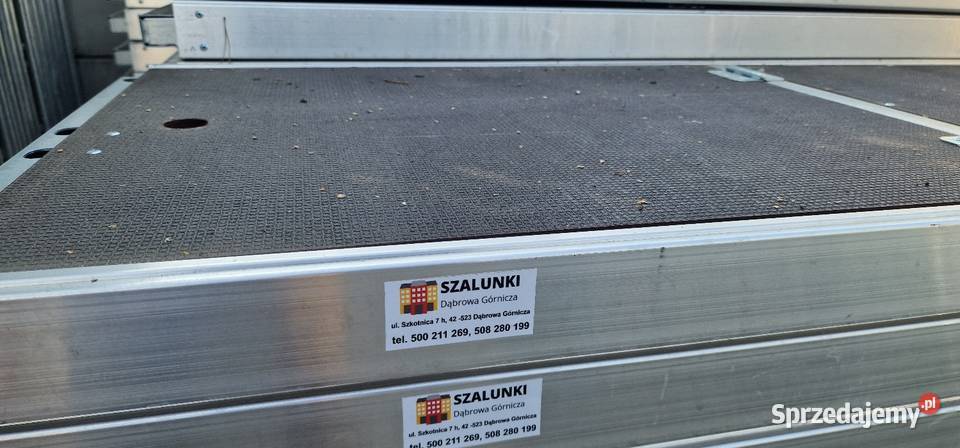 Podest komunikacyjny aluminiowy rusztowania Dąbrowa Górnicza