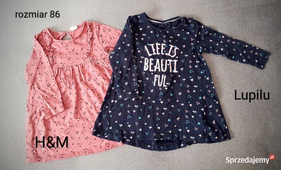 Mega paka ubranek dziewczynki rozmiar 86 dziewczynka Komplety i zestawy Nysa