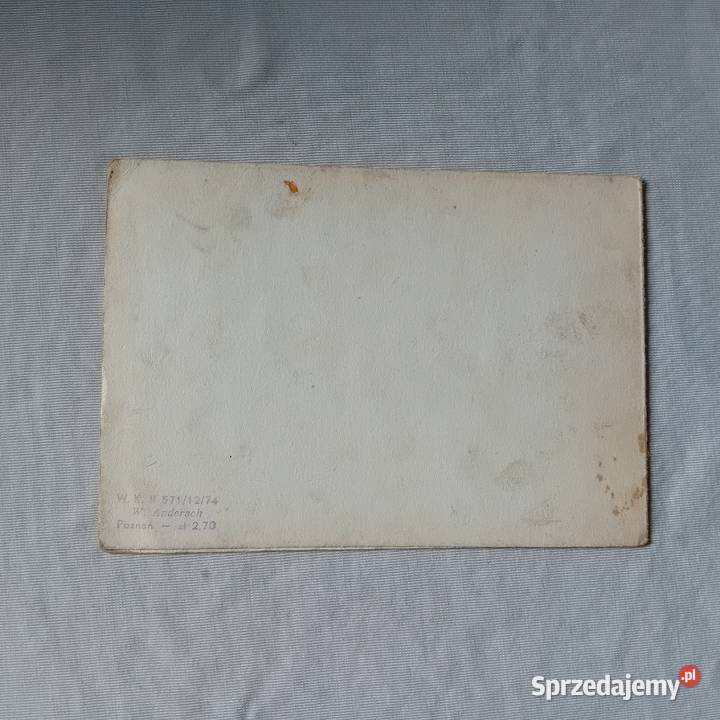 Pocztówka bożonarodzeniowa składana tłoczona W Koźminek sprzedam