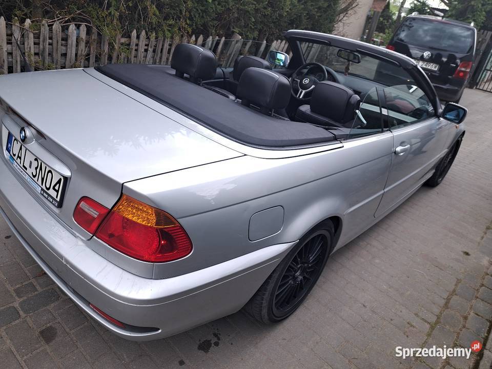 Bmw e46 cabrio 20i 2006r zadbana zamiana 1998cm3 Wójcin