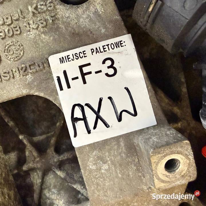 SILNIK AXW VW Golf V Touran Audi A3 II 8P 20 FSI osobowe Chełm