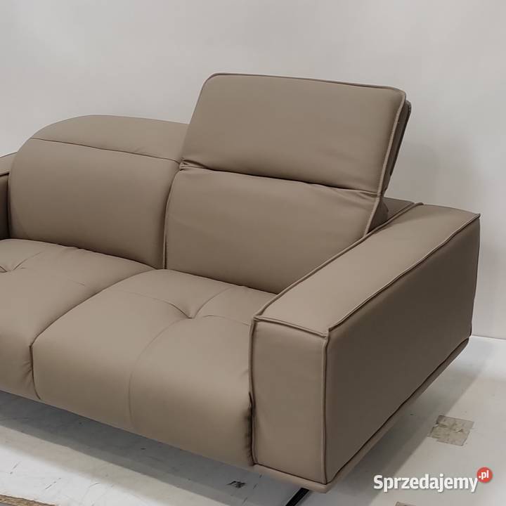 Sofa skórzana z ekspozycji kanapa biura premium