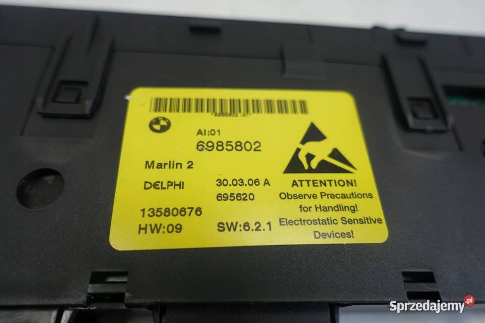 BMW E60 M5 50 V10 PANEL PODGRZEWANIA FOTELI Rudka