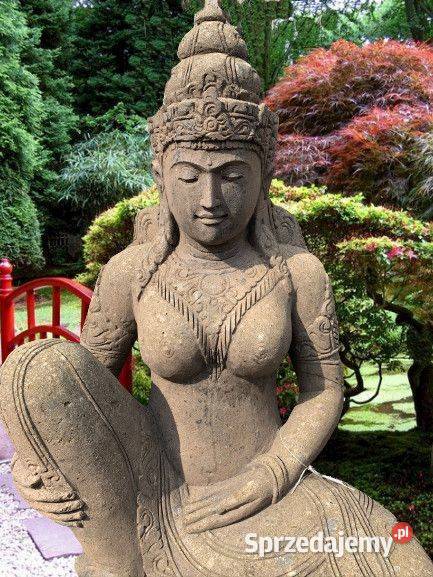 Rzeźba Budda Wędrowiec Budda Buddha z workiem Szczecin