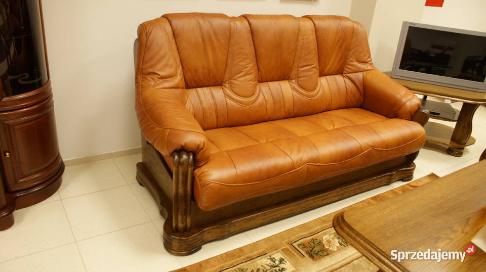 Nowy Komplet Skórzany skóra Kuźnia Raciborska