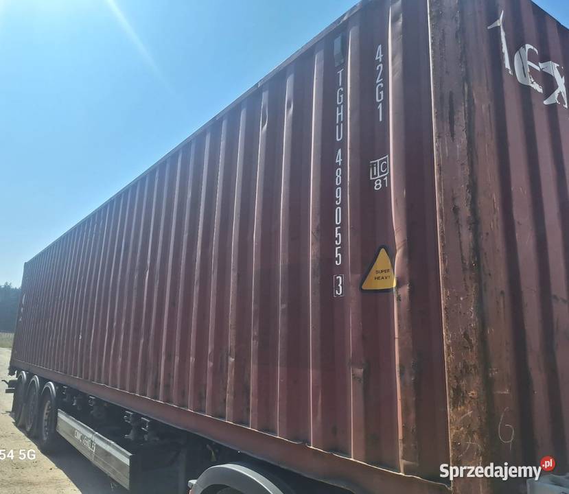 Sprzedam kontener morski magazynowy 40 DC 12m Magazynowanie Chełm