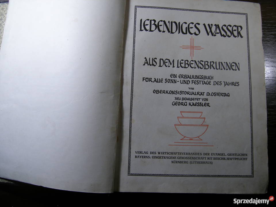 Lebendiges Wasser Aus dem Lebensbrunnen Książki do nauki języka obcego Krosno