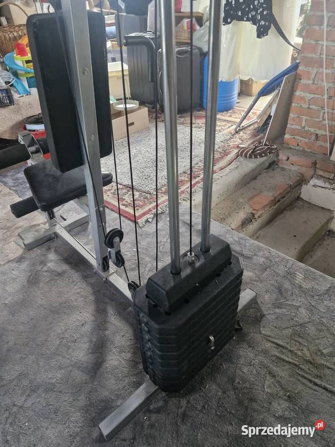 ATLAS DO ĆWICZEŃ WIELOFUNKCYJNA STACJA Sprzęt do ćwiczeń Siłownia i fitness Stoczek Łukowski