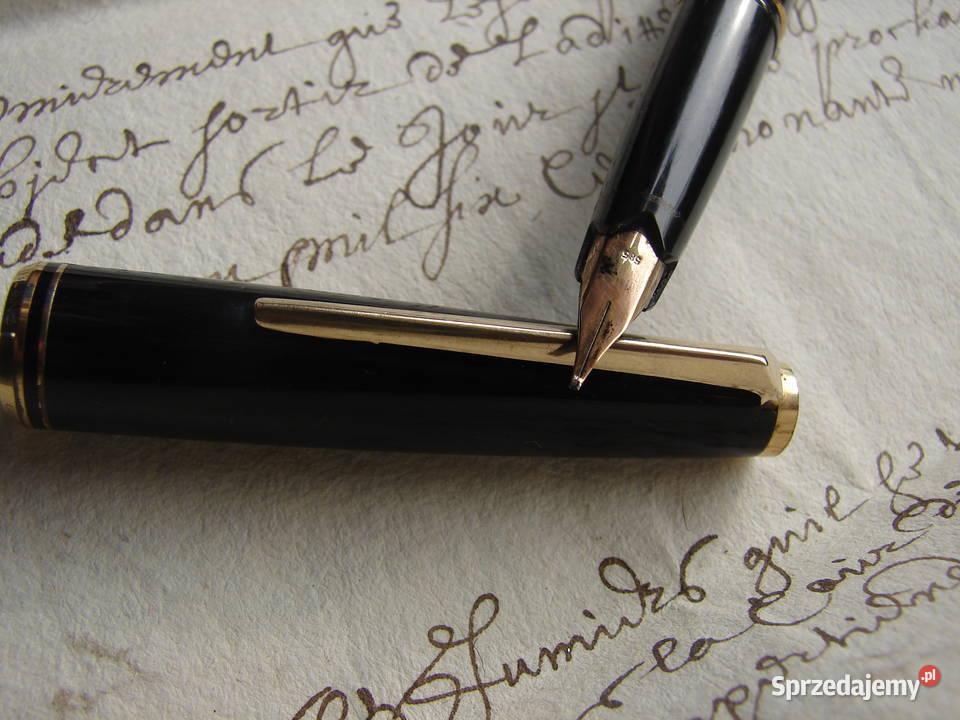 Montblanc 221 stare pióro wieczne Pozostałe mazowieckie Warszawa