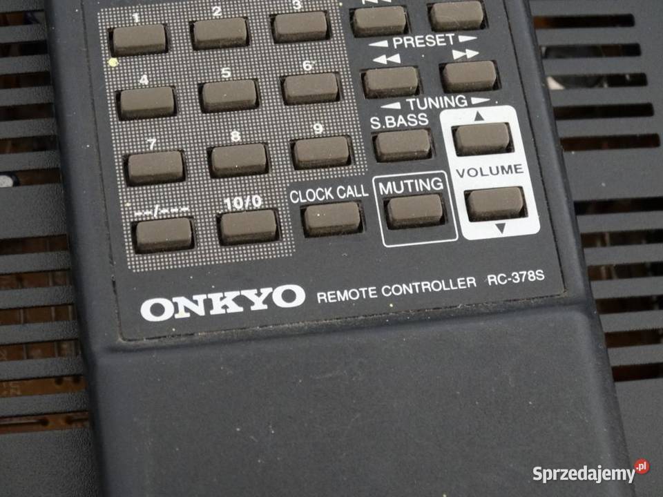 Amplituner Onkyo CR185pilot WYSYŁKA