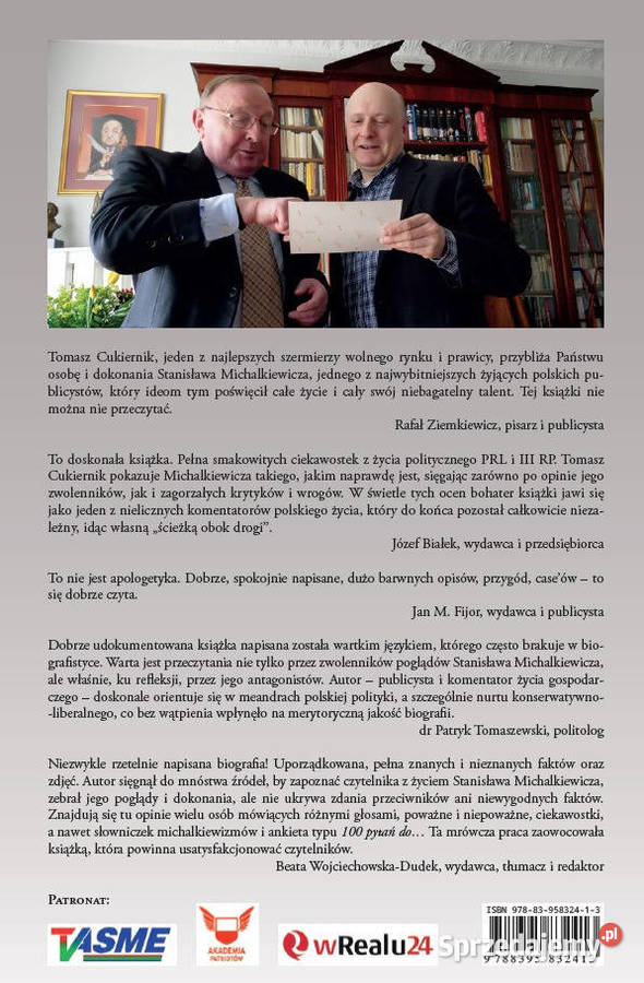 Cukiernik Michalkiewicz Biografia Na ostatniej twarda
