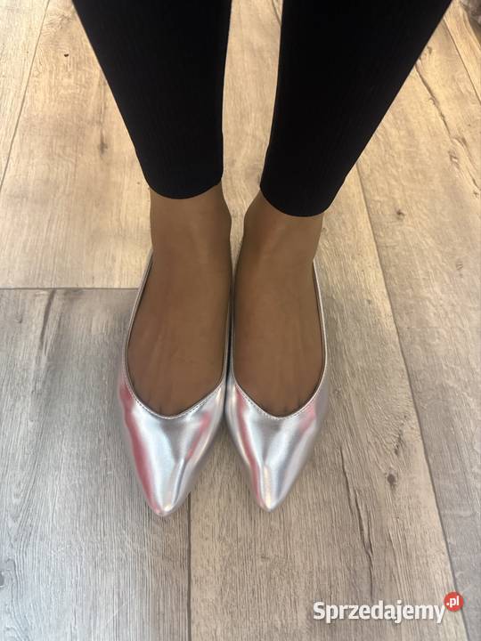 40 Srebrnej baleriny wieczorowe z odkrytą Pięta Kraków