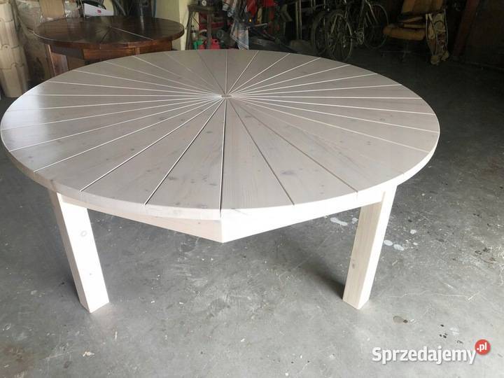 Stół ogrodowy okrągły 200 190 180 170 160 150 Meble ogrodowe podkarpackie