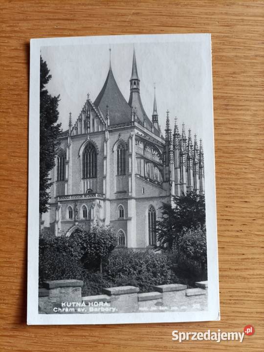 KUTNA HORA WIDOK NA KOŚCIÓŁ ŚW BARBARY Piszczac