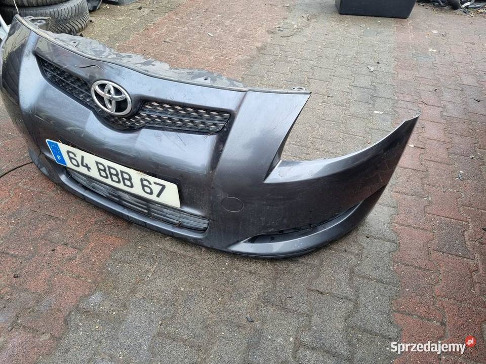ZDERZAK PRZEDNI PRZÓD HALOGENY TOYOTA AURIS I wielkopolskie