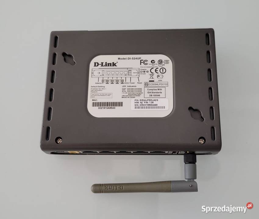 ROUTER WIFI DLINK DI524UP router Internet i komunikacja Poznań