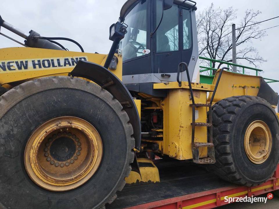 Ładowarka Holland W231 kabina mosty siłowniki Strzyżew