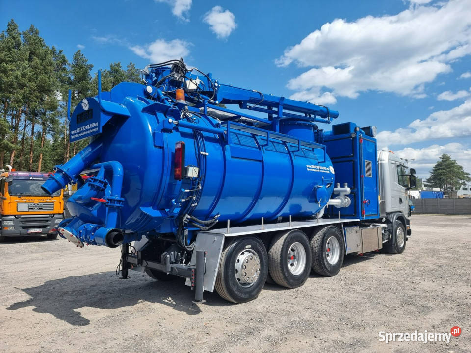 Scania V8 480 EuroVacman Ładowarka próżniowa 271000km Daleszyce sprzedam