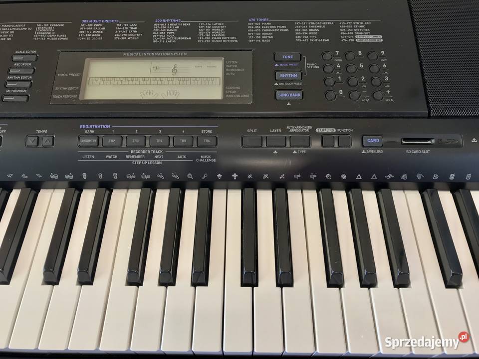Casio CTK5000 keyboard 61 klawiszy dynamicznych