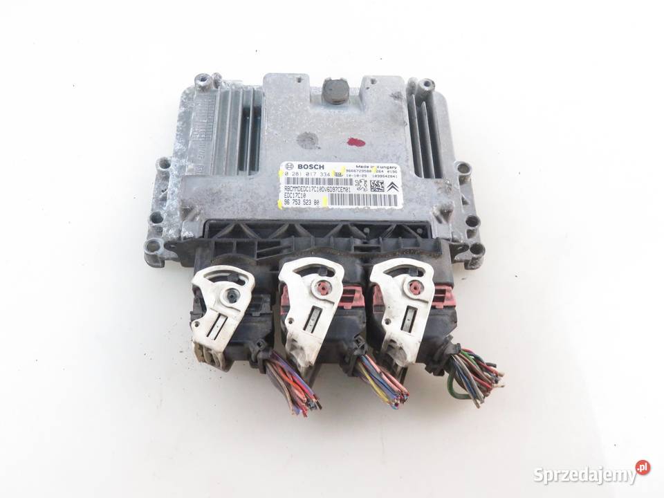 STEROWNIK PEUGEOT PARTNER 16 eHDi 9675352380 Komputery małopolskie