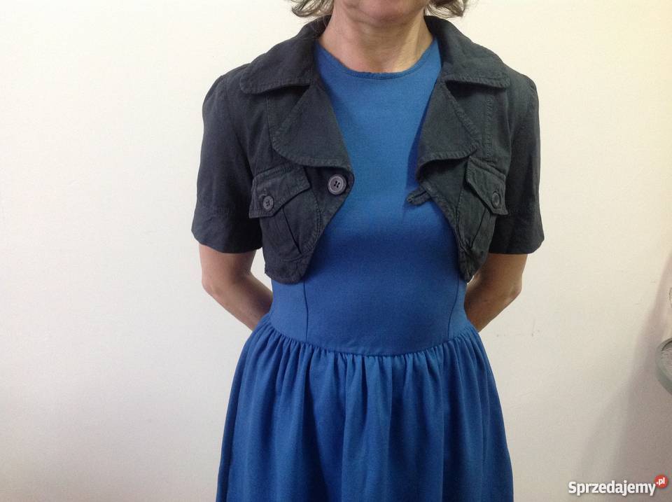 Żakiecik krótki grafitowy Częstochowa