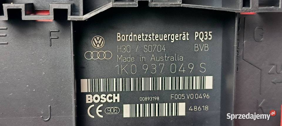 MODUŁ VOLKSWAGEN TOURAN 1K0937049S kujawsko-pomorskie Lipno