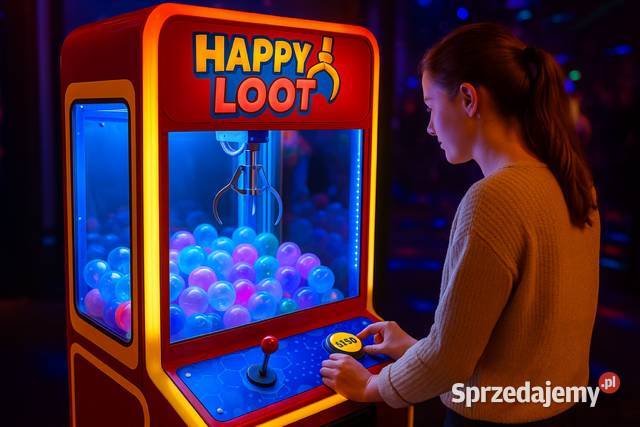 Wynajem łapy szczęścia Claw Machine losująca Pozostałe usługi małopolskie Kraków