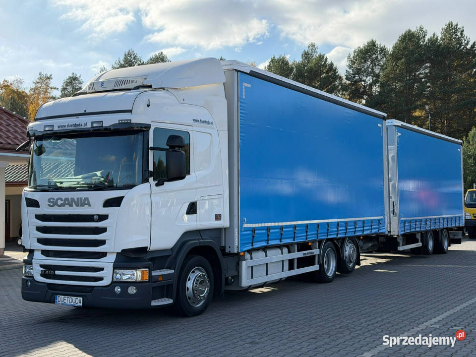 Scania R410 bez EGR Zabudowy Wecon 120m Dach Widełki