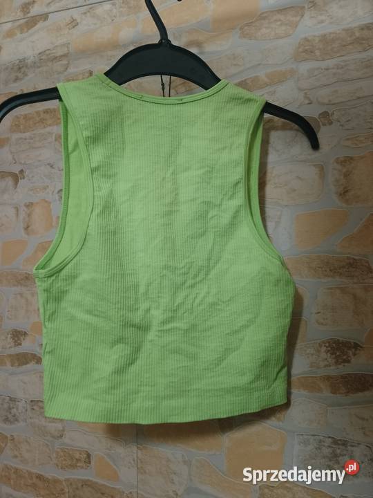 38M Zara Neonowy top fitness biustonosz sportowy Kraków