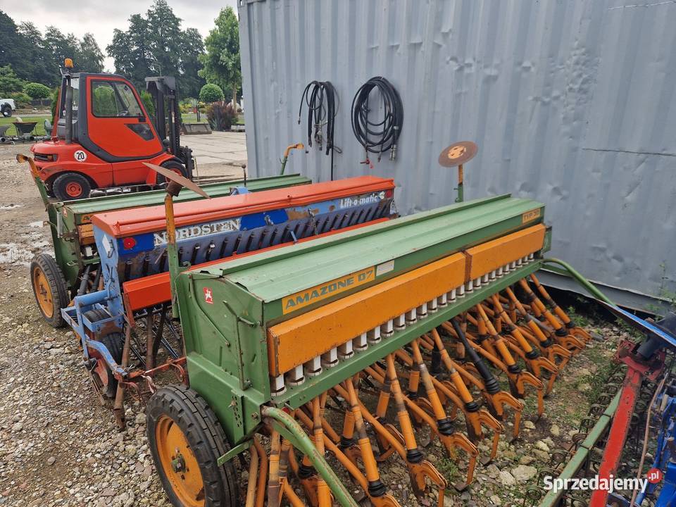 Siewnik Amazone D7 3m Nordsten Stegstet Amazone Siewniki i sadzarki wielkopolskie Osiek Mały