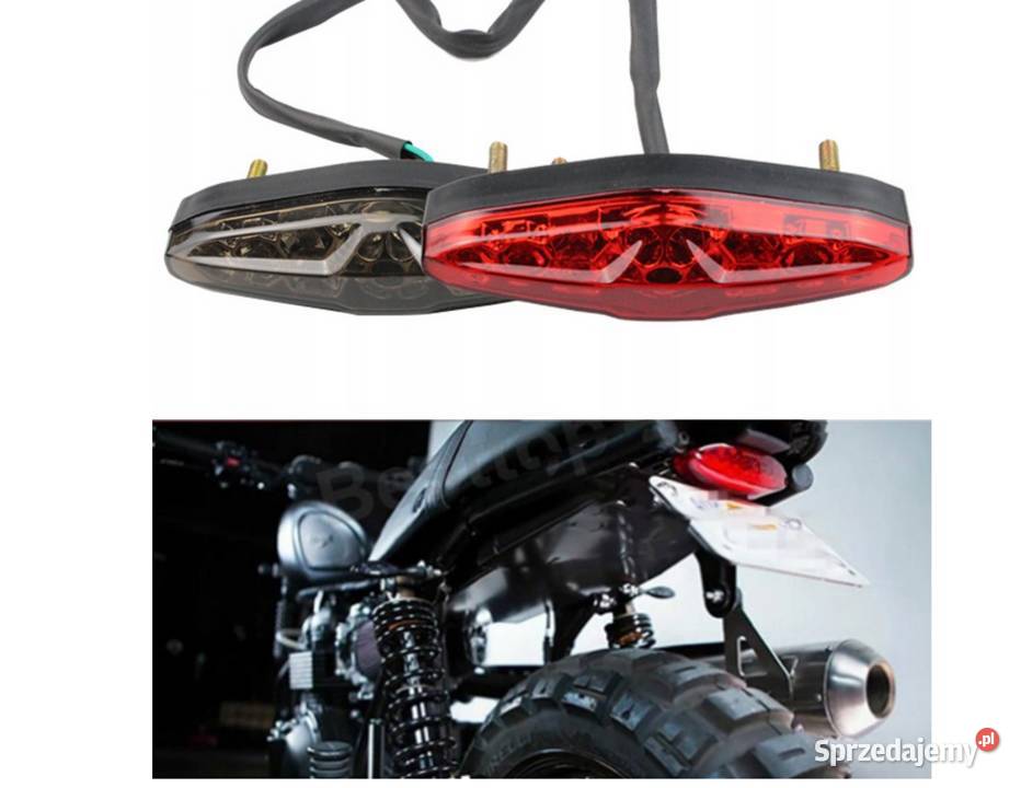 LAMPA MOTOCYKLOWA NA TYŁ CUSTOM BOBBER CAFE