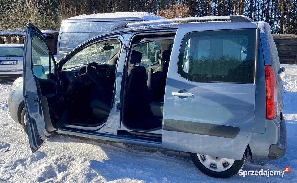 Peugeot Partner 16 Benzyna Bezwypadek BERLINGO Motoryzacja Wieliszew