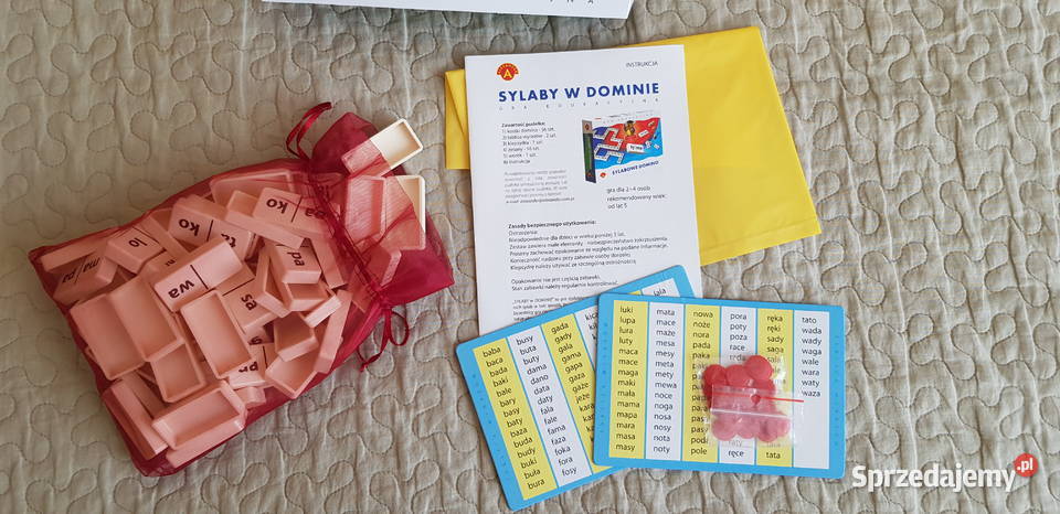 Alexander Sowa Mądra Głowa Sylaby w dominie gra Warszawa
