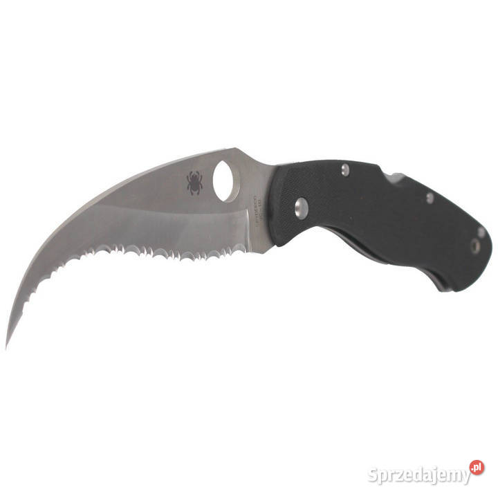 Nóż składany Spyderco Civilian G10 Black Spyder Warszawa
