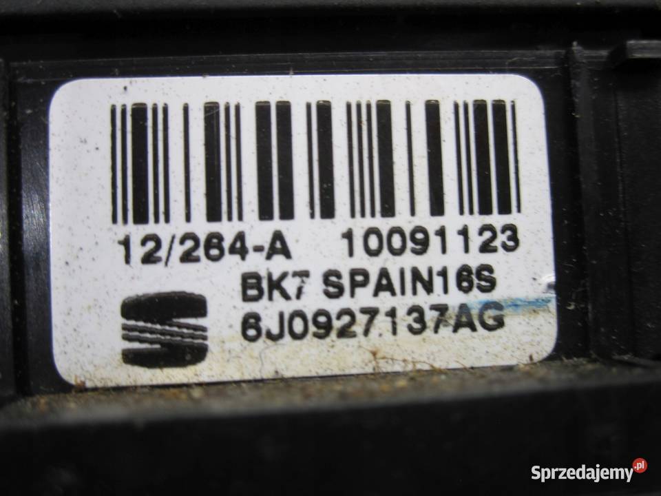 SEAT IBIZA IV 12r panel przełączników osobowe