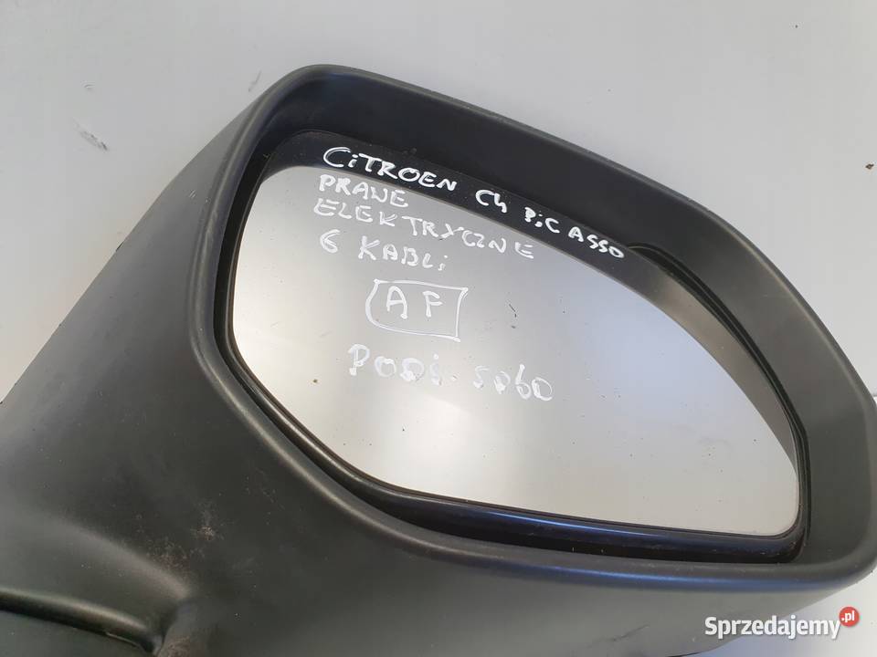 PRAWE LUSTERKO Citroen C4 Picasso 0613r PASAŻERA osobowe Chełm
