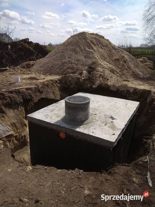 zbiornik szczelny szambo betonowe 8m3