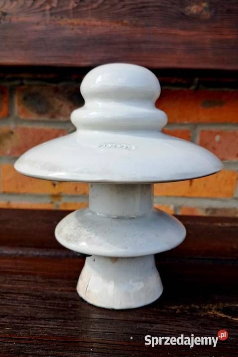 Stary Izolator Porcelanowy Grzybek 1962 PRL Świecie