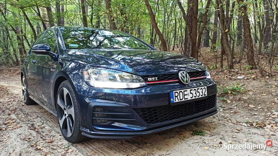 Golf GTI 7 VII 2018r lift 245 manual 6biegowy lakier metallic Pilzno