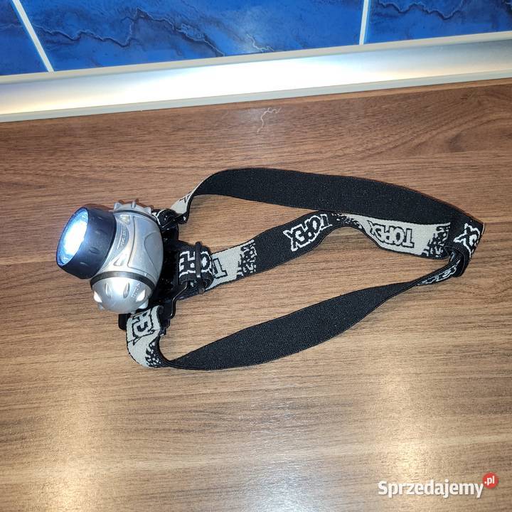 Latarka czołowa 7 diod LED Sport i Wypoczynek śląskie Sosnowiec sprzedam