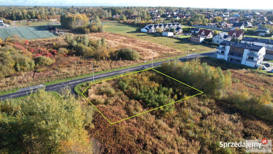 sprzedaży gruntu Biłgoraj 863m2 prąd lubelskie sprzedam