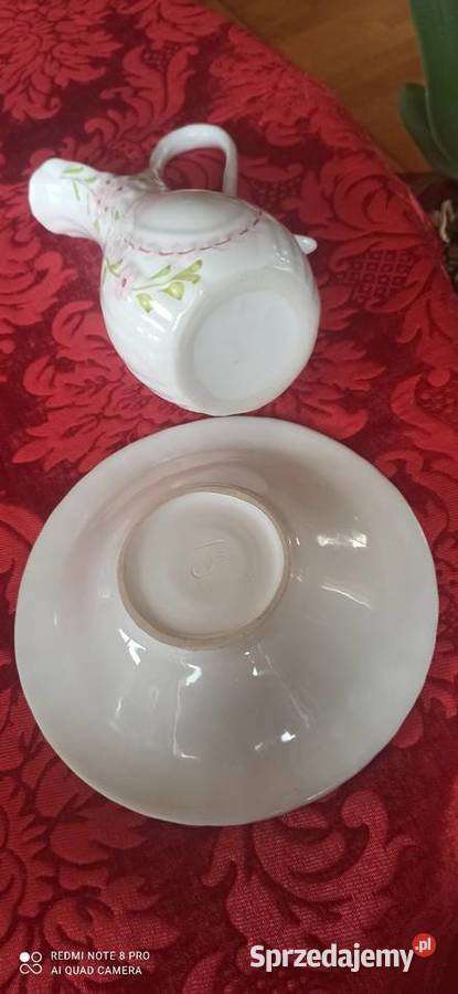 Dzbanek i miska komplet Gdańsk
