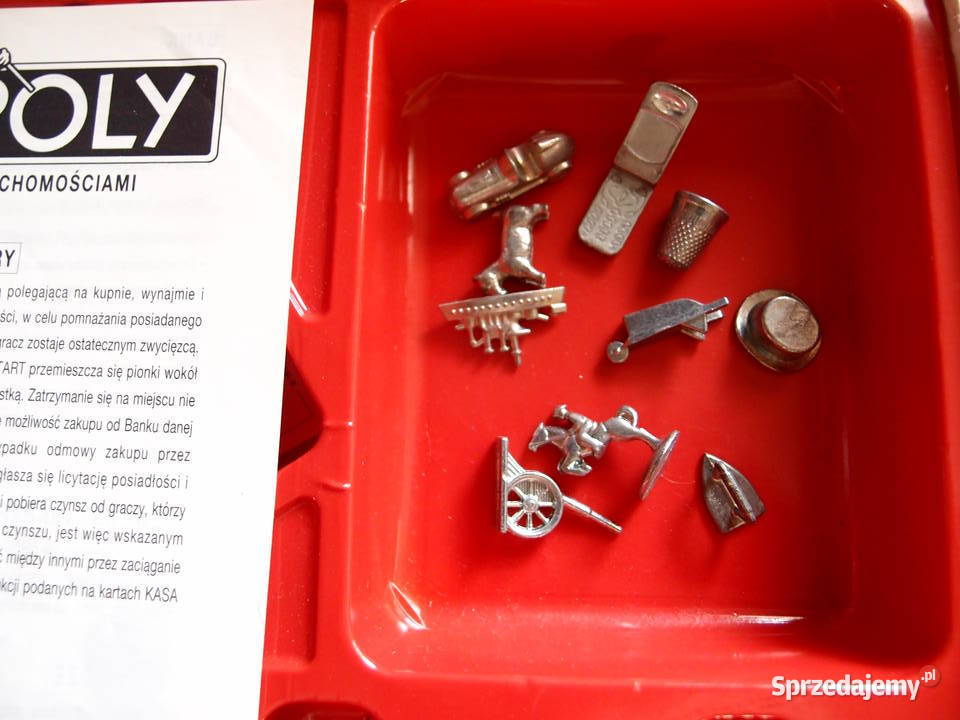 Unikat Gra monopoly z 1993r Pierwsza edycja na Łódź sprzedam