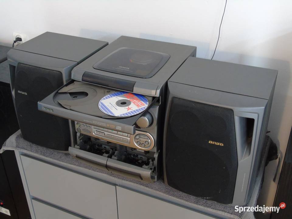 Wieża Aiwa kolumny RDS AUX CD 110 wat WYSYŁKA Jasło