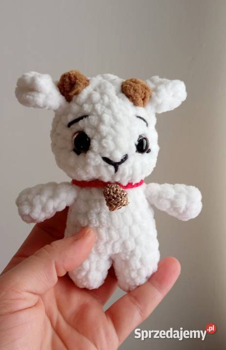 Owieczka wykonana na szydełku Łask sprzedam