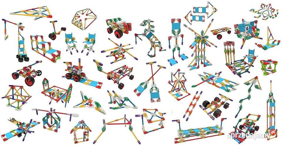Knex KNEX Klasyk Konstrukcje Klocki Zestaw Mogilany