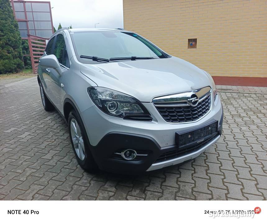Opel Mokka Benzyna 4x4 srebrny dolnośląskie Legnica