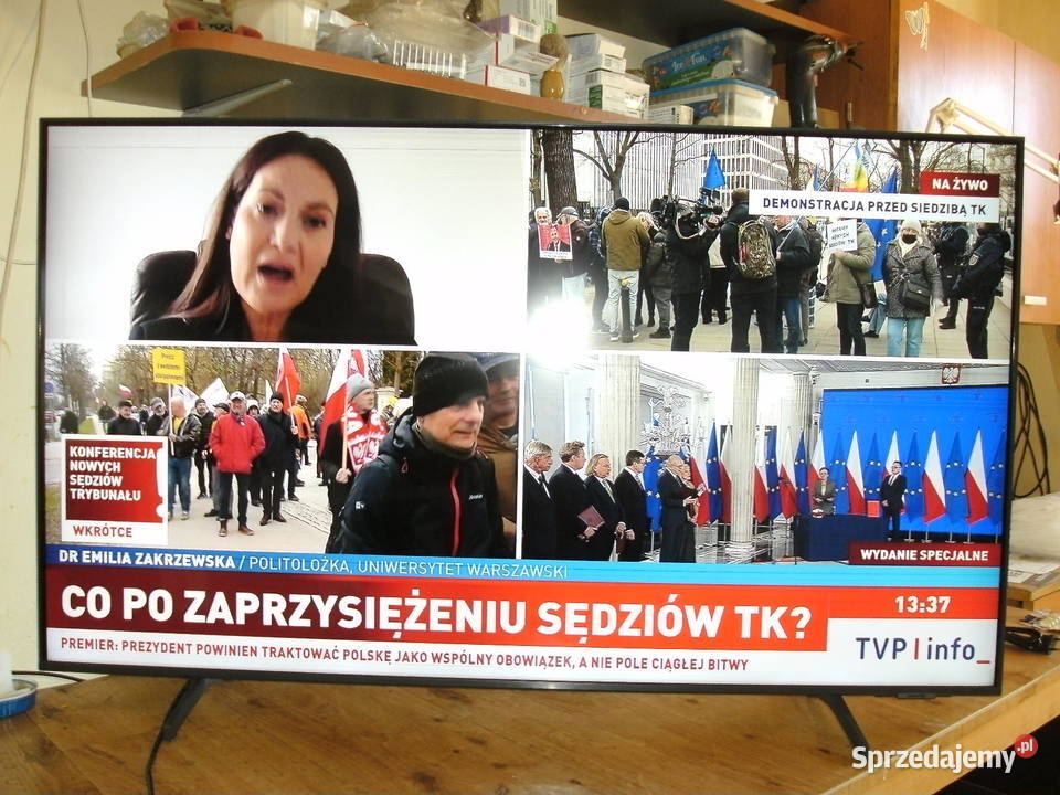 Samsung QLED 50 4K Tizen SmartTV Bezramkowiec Samsung Karlino
