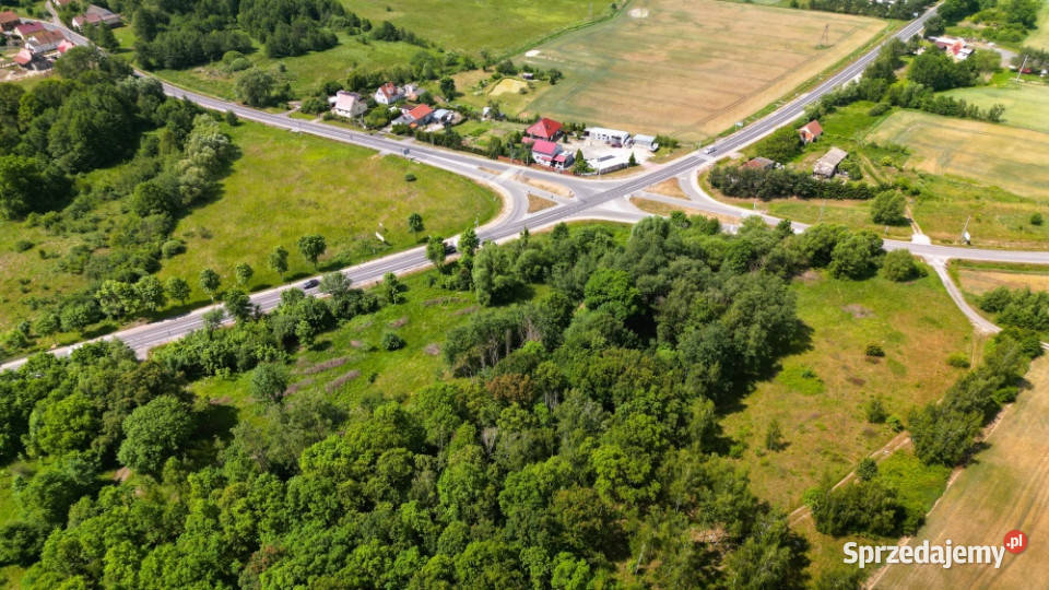 Działki usługowe 2 x 4300 m2 koło Środy Śląskiej 4300m2